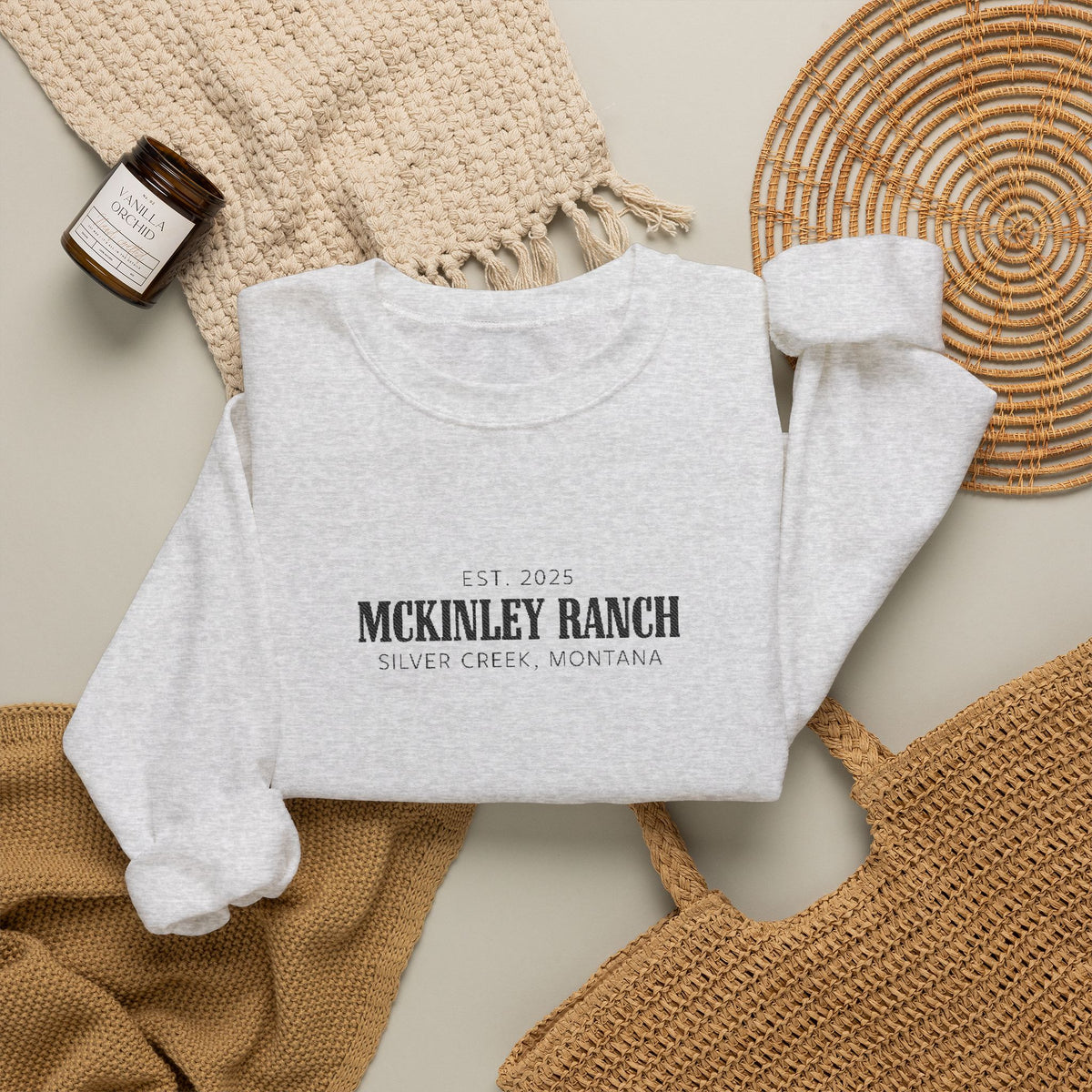 McKinley Ranch Embroidered Pullover Sweatshirt