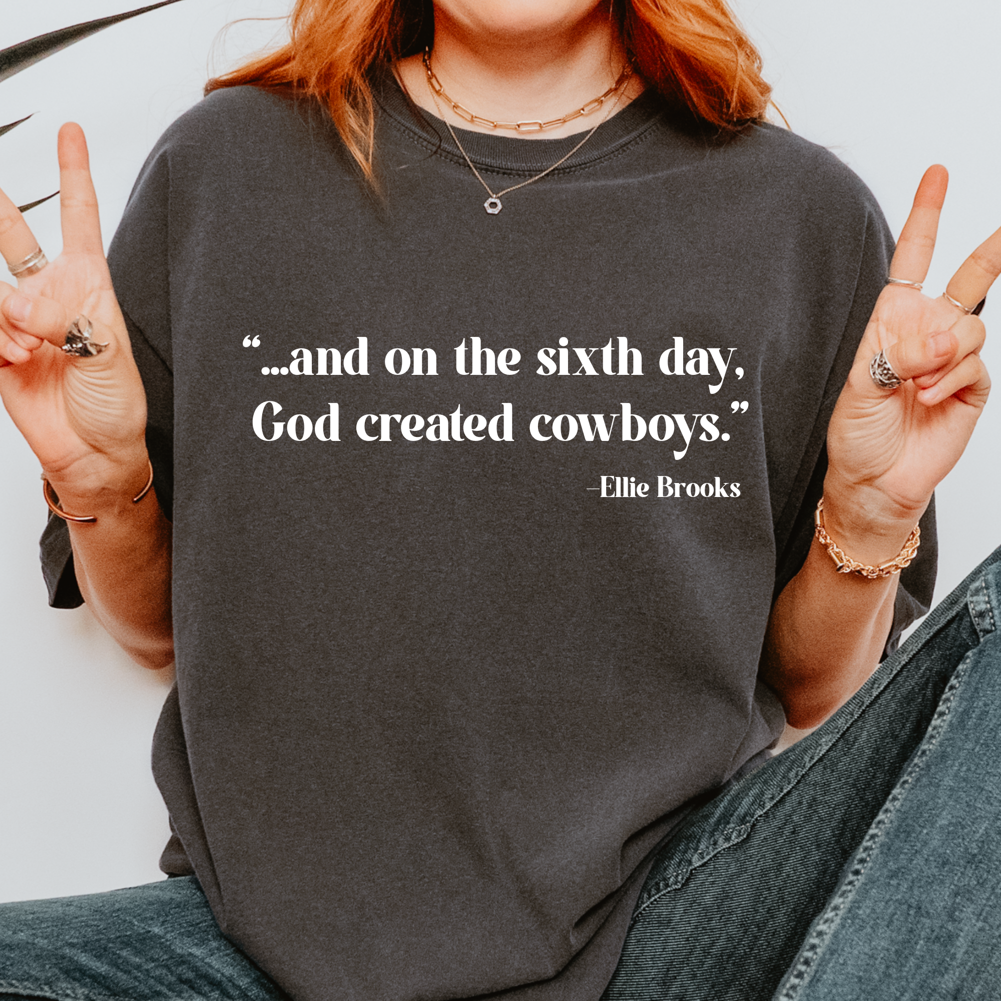 Cowboy Quote Tee