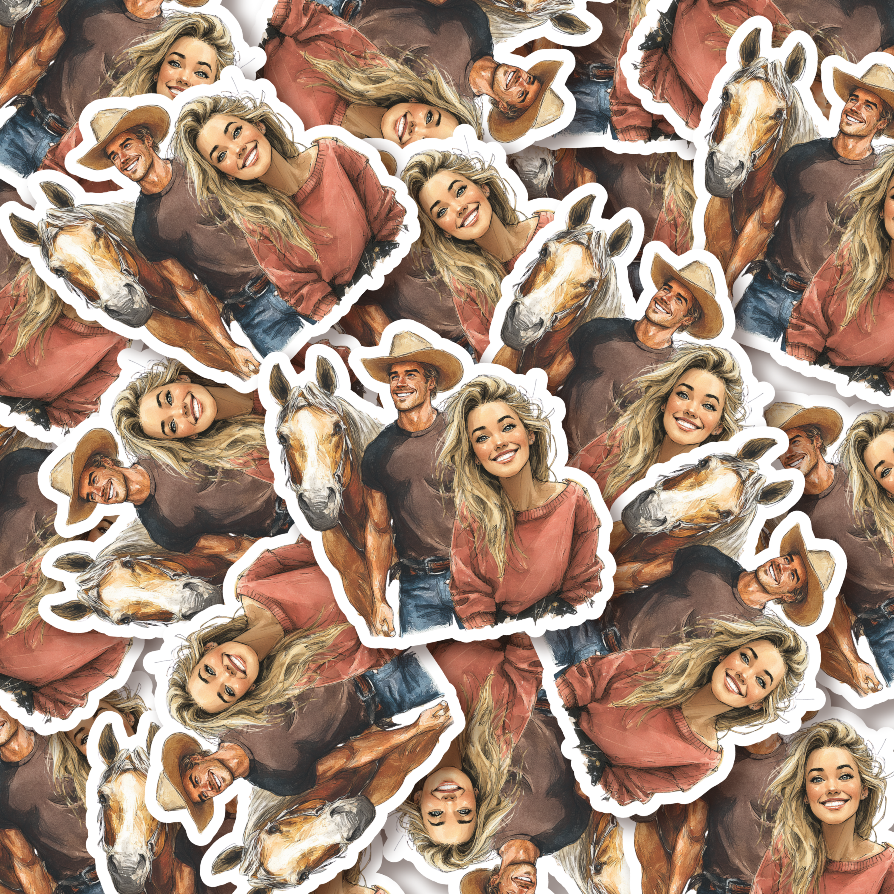 Colt & Ellie Kiss-Cut Sticker